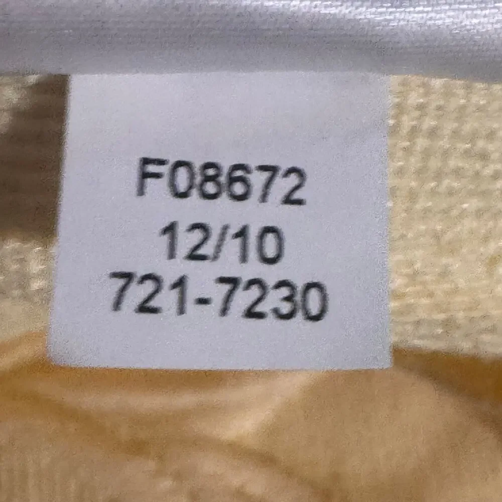 JCP Home King Pillow Sham Cream Embossed Floral Scalloped Edge